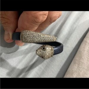 Blue and Silver Sparkling Bracelet